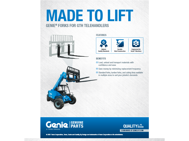 Genie AWP-30S Vertical Mast Lift Parts — EquipmentShare Parts Store