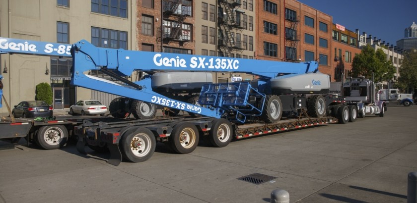 Genie® SX-135 XC™ Load and Unload Procedures