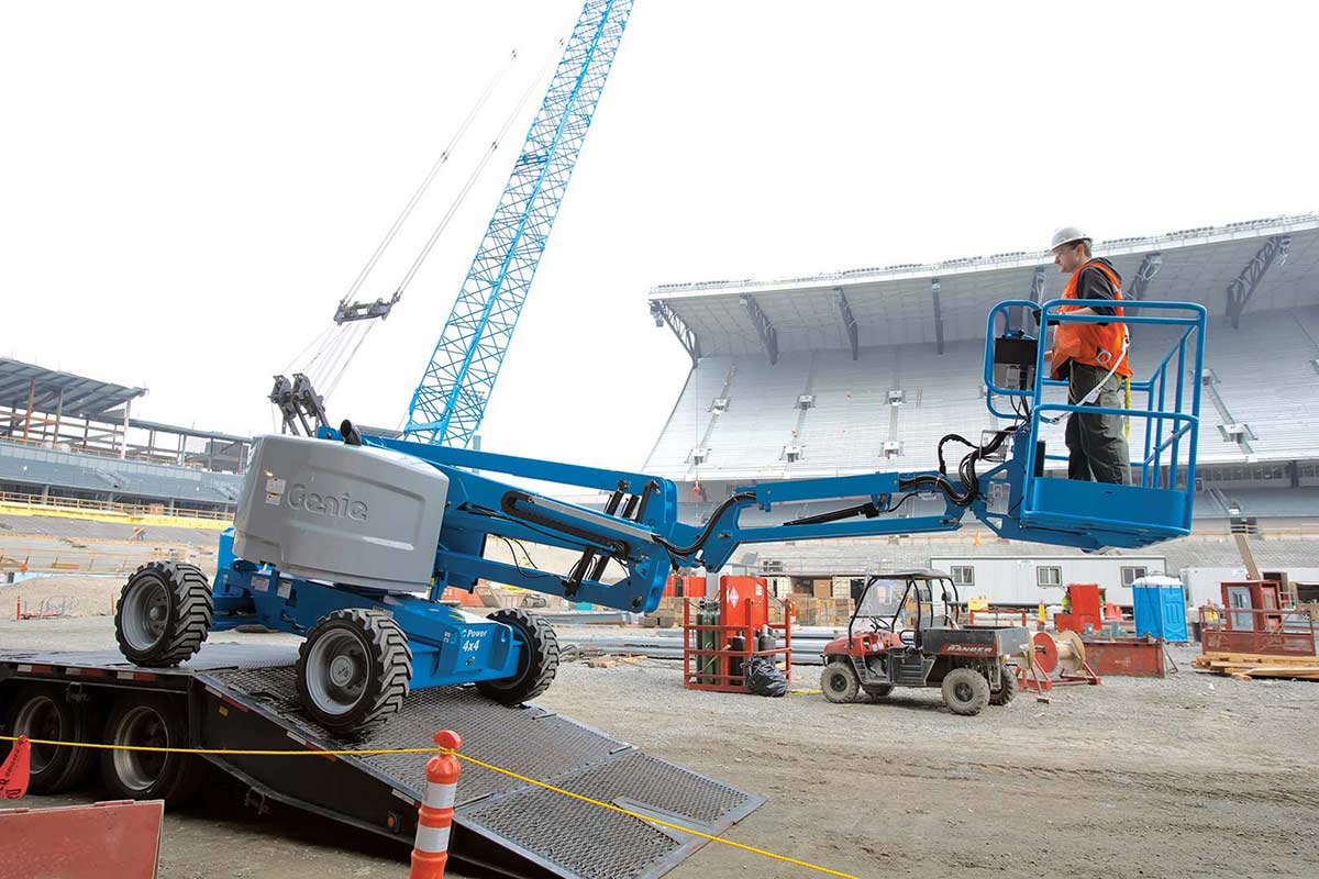 Genie® Z®45/25 RT & Z®45/25J RT Articulated Boom Lift
