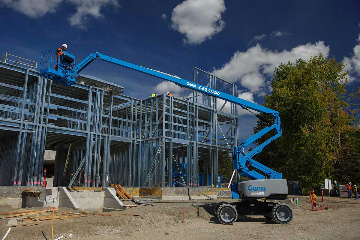 View Z-6037_Alt2 Image Genie Z-60/37 DC or FE articulating boom lift
