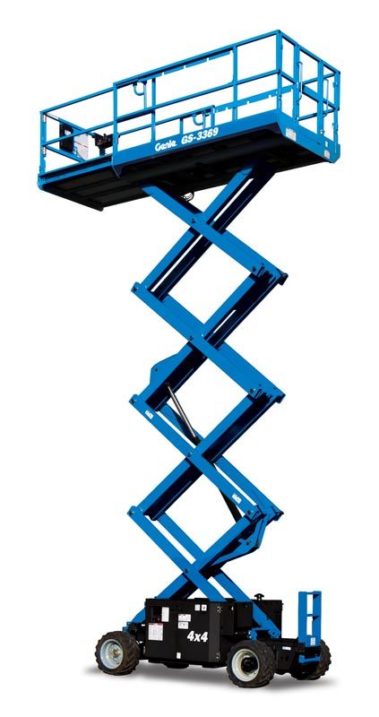 Genie GS-3369 rough terrain scissor lift