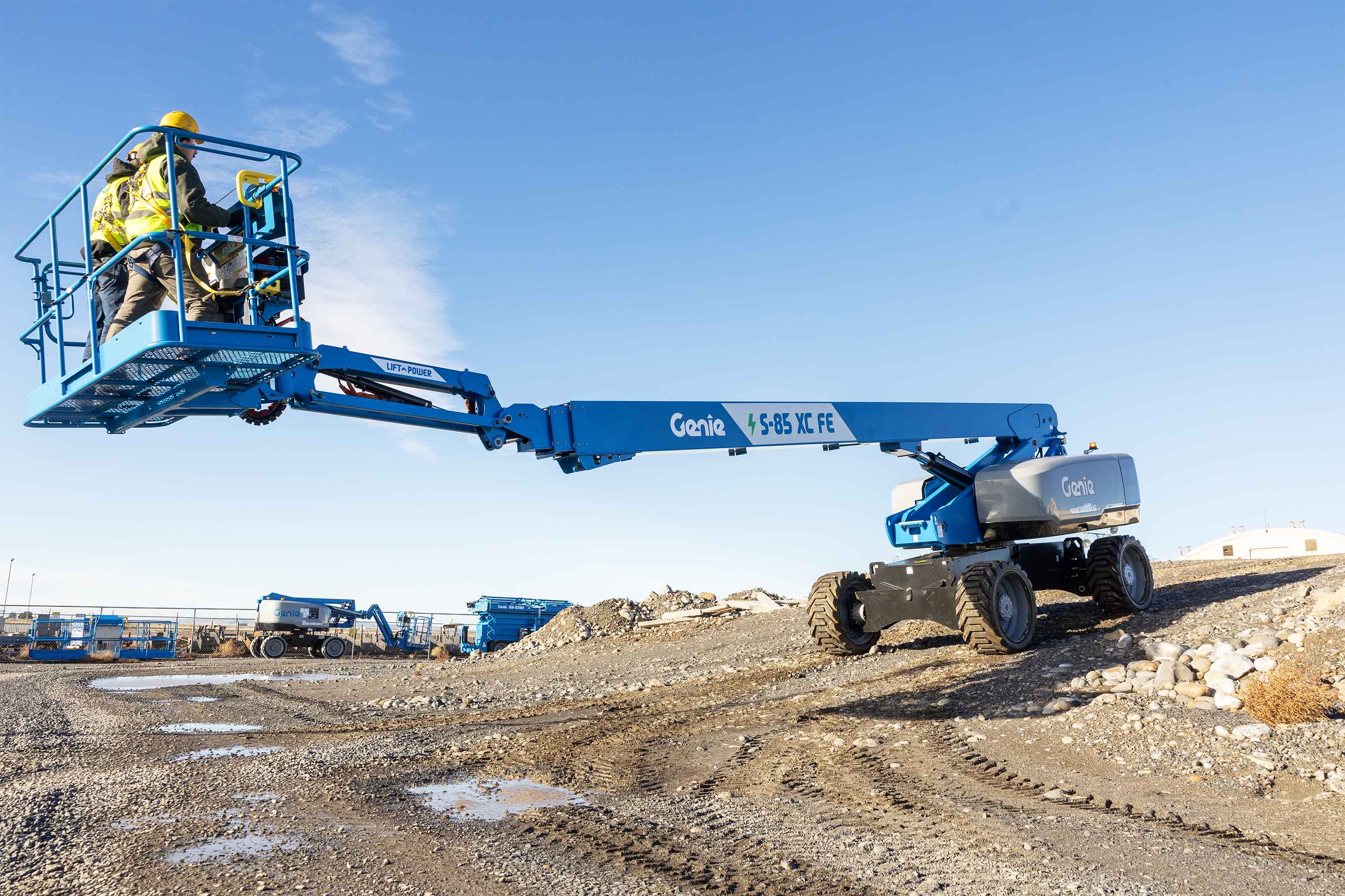 Genie® S®-85 XC™ FE 伸縮式ブームリフト