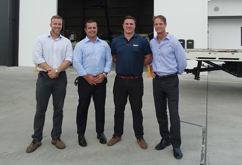 AAH Celebrates Opening of Brisbane Branch with Genie ZX-135/70 Boom