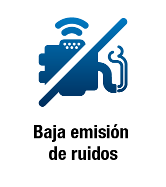 Baja emisión de ruidos